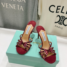 高版本出厂 拖鞋「ᴀqᴜᴀᴢᴢᴜʀᴀ」AQUAZZURA/菠萝F072 2026ss夏季新款水钻高跟拖鞋 高版本出厂 拖鞋「ᴀqᴜᴀᴢᴢᴜʀᴀ」AQUAZZURA/菠萝F072 2026ss夏季新款水钻高跟拖鞋