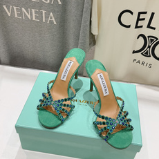 高版本出厂 拖鞋「ᴀqᴜᴀᴢᴢᴜʀᴀ」AQUAZZURA/菠萝F072 2026ss夏季新款水钻高跟拖鞋 高版本出厂 拖鞋「ᴀqᴜᴀᴢᴢᴜʀᴀ」AQUAZZURA/菠萝F072 2026ss夏季新款水钻高跟拖鞋