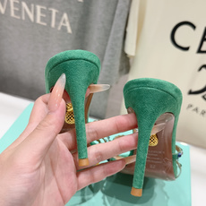 高版本出厂 拖鞋「ᴀqᴜᴀᴢᴢᴜʀᴀ」AQUAZZURA/菠萝F072 2026ss夏季新款水钻高跟拖鞋 高版本出厂 拖鞋「ᴀqᴜᴀᴢᴢᴜʀᴀ」AQUAZZURA/菠萝F072 2026ss夏季新款水钻高跟拖鞋