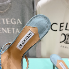 高版本出厂 拖鞋「ᴀqᴜᴀᴢᴢᴜʀᴀ」AQUAZZURA/菠萝F072 2026ss夏季新款水钻高跟拖鞋 高版本出厂 拖鞋「ᴀqᴜᴀᴢᴢᴜʀᴀ」AQUAZZURA/菠萝F072 2026ss夏季新款水钻高跟拖鞋