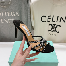 高版本出厂 拖鞋「ᴀqᴜᴀᴢᴢᴜʀᴀ」AQUAZZURA/菠萝F072 2026ss夏季新款水钻高跟拖鞋 高版本出厂 拖鞋「ᴀqᴜᴀᴢᴢᴜʀᴀ」AQUAZZURA/菠萝F072 2026ss夏季新款水钻高跟拖鞋