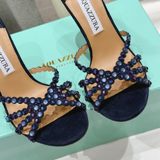 高版本出厂 拖鞋「ᴀqᴜᴀᴢᴢᴜʀᴀ」AQUAZZURA/菠萝F072 2026ss夏季新款水钻高跟拖鞋 高版本出厂 拖鞋「ᴀqᴜᴀᴢᴢᴜʀᴀ」AQUAZZURA/菠萝F072 2026ss夏季新款水钻高跟拖鞋