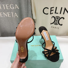 高版本出厂 拖鞋「ᴀqᴜᴀᴢᴢᴜʀᴀ」AQUAZZURA/菠萝F072 2026ss夏季新款水钻高跟拖鞋 高版本出厂 拖鞋「ᴀqᴜᴀᴢᴢᴜʀᴀ」AQUAZZURA/菠萝F072 2026ss夏季新款水钻高跟拖鞋