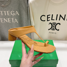 高版本出厂 Bottega Veneta/BV F065 2026ss夏季新款Parco Mule女士编织高跟夹脚拖鞋 高版本出厂 Bottega Veneta/BV F065 2026ss夏季新款Parco Mule女士编织高跟夹脚拖鞋
