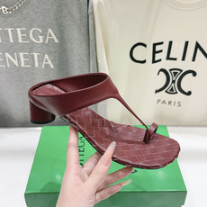 高版本出厂 Bottega Veneta/BV F065 2026ss夏季新款Parco Mule女士编织高跟夹脚拖鞋 高版本出厂 Bottega Veneta/BV F065 2026ss夏季新款Parco Mule女士编织高跟夹脚拖鞋