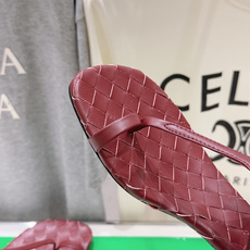 高版本出厂 Bottega Veneta/BV F065 2026ss夏季新款Parco Mule女士编织高跟夹脚拖鞋 高版本出厂 Bottega Veneta/BV F065 2026ss夏季新款Parco Mule女士编织高跟夹脚拖鞋