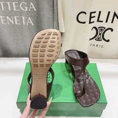 高版本出厂 Bottega Veneta/BV F065 2026ss夏季新款Parco Mule女士编织高跟夹脚拖鞋 高版本出厂 Bottega Veneta/BV F065 2026ss夏季新款Parco Mule女士编织高跟夹脚拖鞋