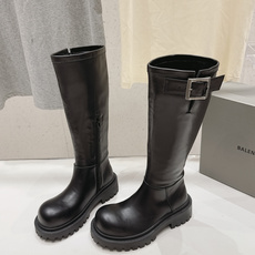高版本出厂 BALENCIAG*巴黎世家F046 2026ss秋冬新款长靴机车靴马丁靴 采用原版同步柔头层小牛皮 上 高版本出厂 BALENCIAG*巴黎世家F046 2026ss秋冬新款长靴机车靴马丁靴 采用原版同步柔头层小牛皮 上