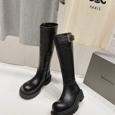 高版本出厂 BALENCIAG*巴黎世家F046 2026ss秋冬新款长靴机车靴马丁靴 采用原版同步柔头层小牛皮 上 高版本出厂 BALENCIAG*巴黎世家F046 2026ss秋冬新款长靴机车靴马丁靴 采用原版同步柔头层小牛皮 上