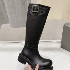 高版本出厂 BALENCIAG*巴黎世家F046 2026ss秋冬新款长靴机车靴马丁靴 采用原版同步柔头层小牛皮 上 高版本出厂 BALENCIAG*巴黎世家F046 2026ss秋冬新款长靴机车靴马丁靴 采用原版同步柔头层小牛皮 上