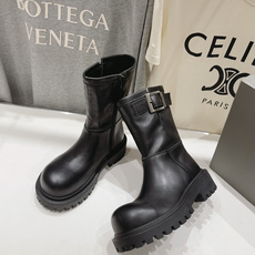 高版本出厂 BALENCIAG*巴黎世家F046 2026ss秋冬新款短靴机车靴马丁靴 采用原版同步柔头层小牛皮 上 高版本出厂 BALENCIAG*巴黎世家F046 2026ss秋冬新款短靴机车靴马丁靴 采用原版同步柔头层小牛皮 上