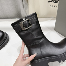 高版本出厂 BALENCIAG*巴黎世家F046 2026ss秋冬新款短靴机车靴马丁靴 采用原版同步柔头层小牛皮 上 高版本出厂 BALENCIAG*巴黎世家F046 2026ss秋冬新款短靴机车靴马丁靴 采用原版同步柔头层小牛皮 上