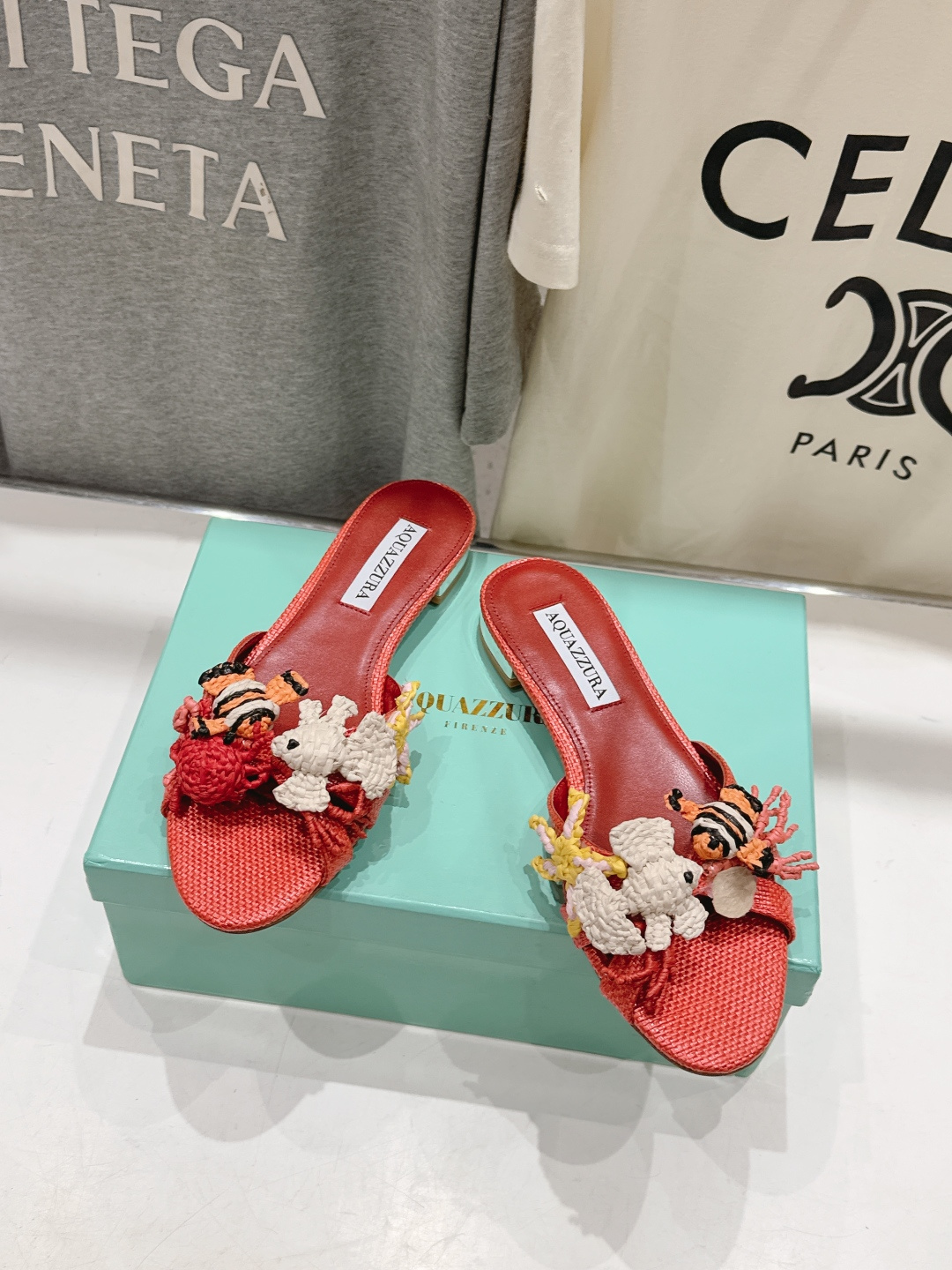 高版本出厂 「ᴀqᴜᴀᴢᴢᴜʀᴀ」AQUAZZURA/菠萝F072 2026ss夏季新款编织平底拖鞋 ________ 高版本出厂 「ᴀqᴜᴀᴢᴢᴜʀᴀ」AQUAZZURA/菠萝F072 2026ss夏季新款编织平底拖鞋 ________