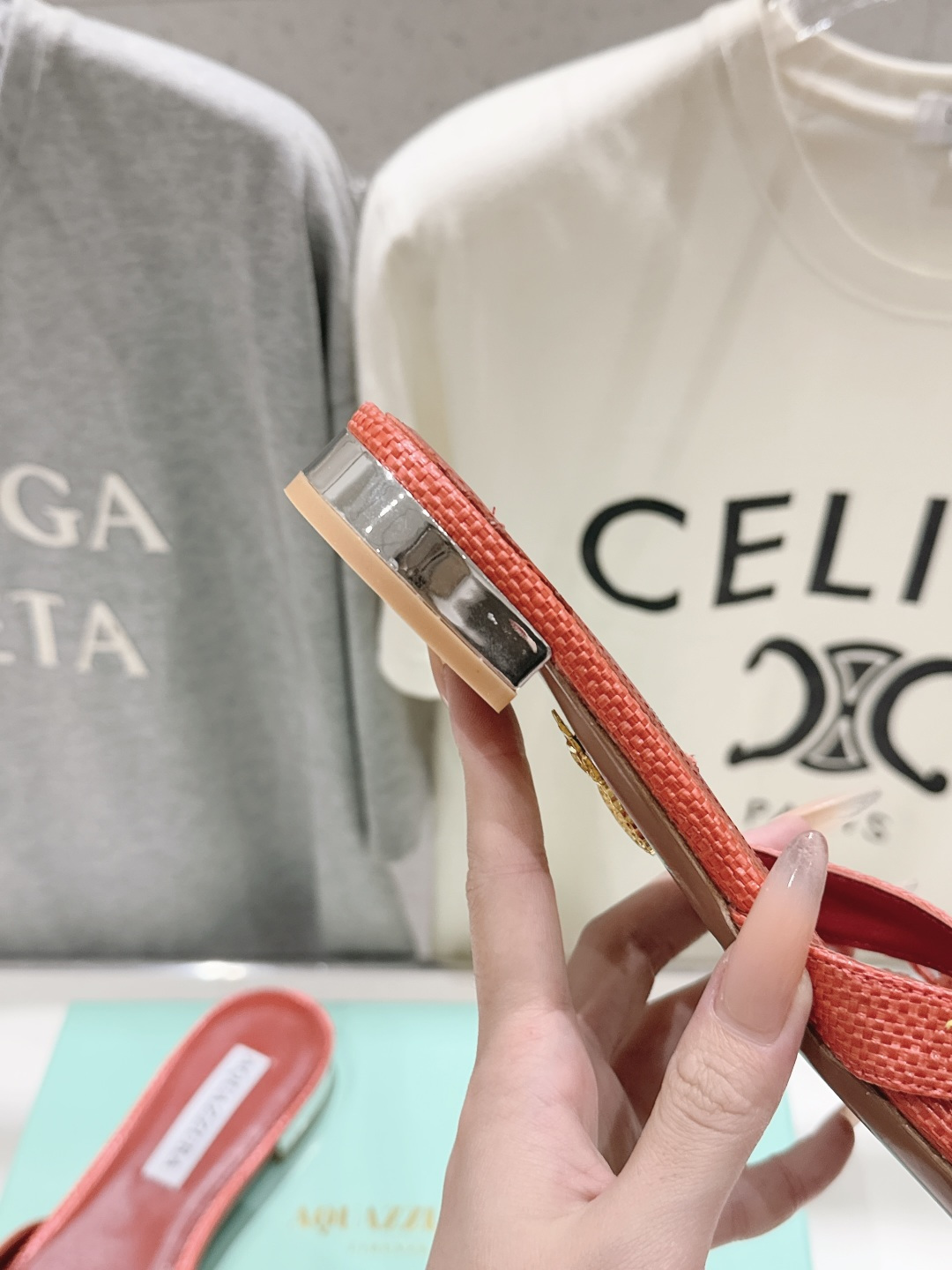高版本出厂 「ᴀqᴜᴀᴢᴢᴜʀᴀ」AQUAZZURA/菠萝F072 2026ss夏季新款编织平底拖鞋 ________ 高版本出厂 「ᴀqᴜᴀᴢᴢᴜʀᴀ」AQUAZZURA/菠萝F072 2026ss夏季新款编织平底拖鞋 ________