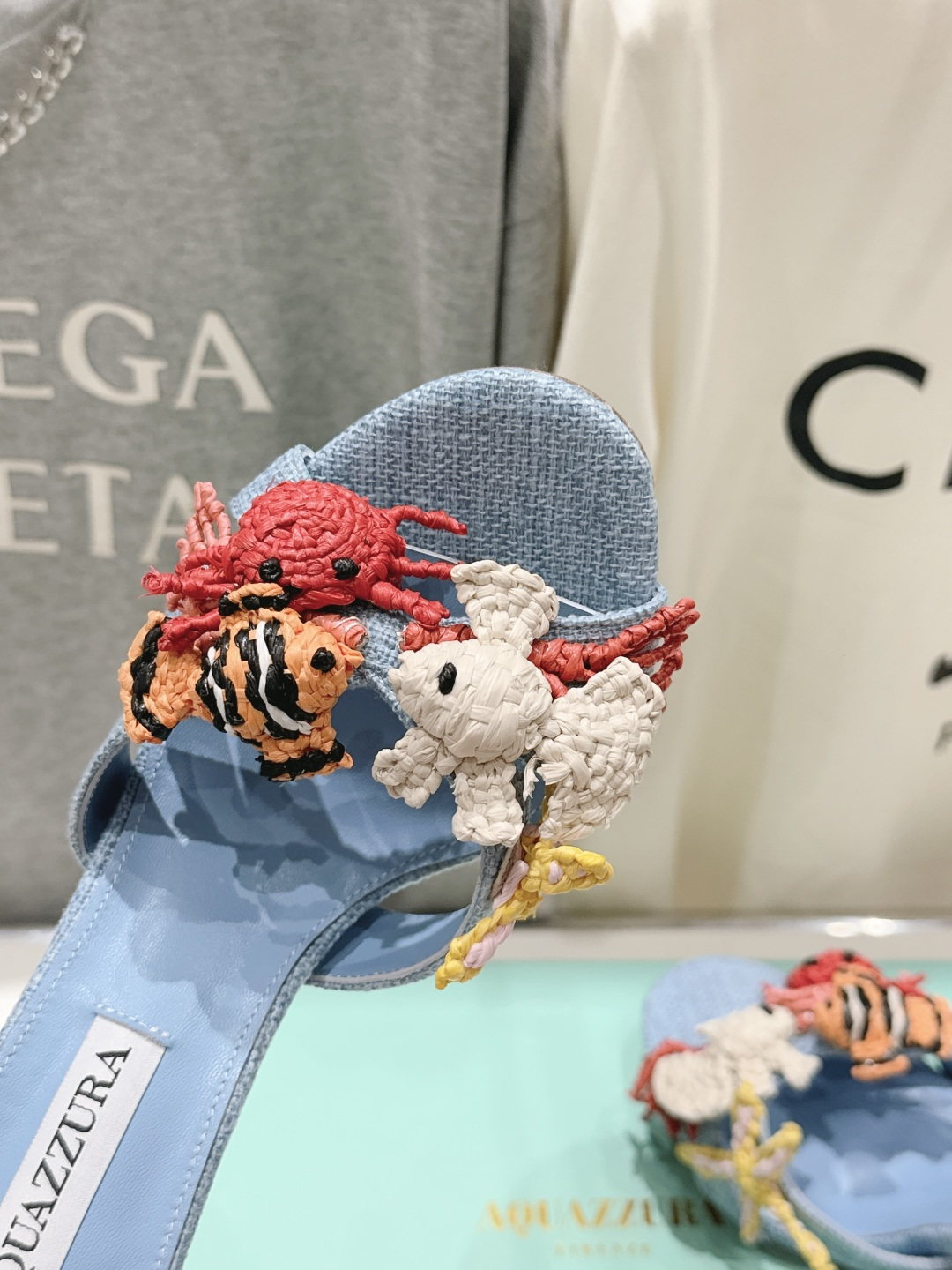 高版本出厂 「ᴀqᴜᴀᴢᴢᴜʀᴀ」AQUAZZURA/菠萝F072 2026ss夏季新款编织高跟拖鞋 ________ 高版本出厂 「ᴀqᴜᴀᴢᴢᴜʀᴀ」AQUAZZURA/菠萝F072 2026ss夏季新款编织高跟拖鞋 ________