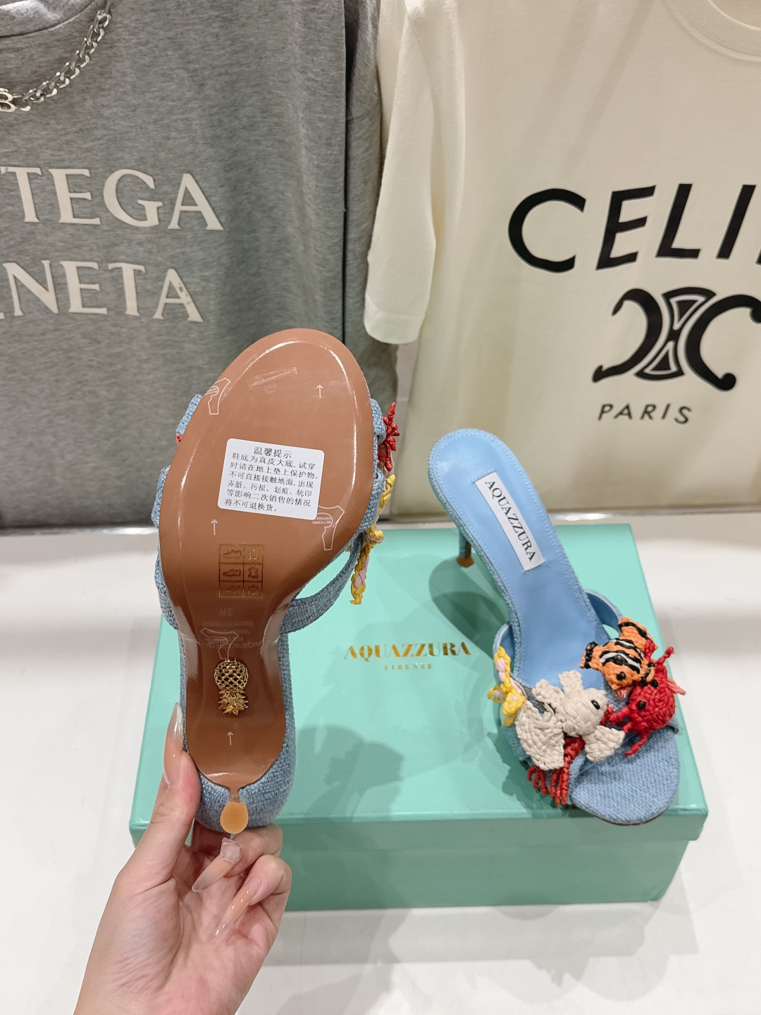高版本出厂 「ᴀqᴜᴀᴢᴢᴜʀᴀ」AQUAZZURA/菠萝F072 2026ss夏季新款编织高跟拖鞋 ________ 高版本出厂 「ᴀqᴜᴀᴢᴢᴜʀᴀ」AQUAZZURA/菠萝F072 2026ss夏季新款编织高跟拖鞋 ________