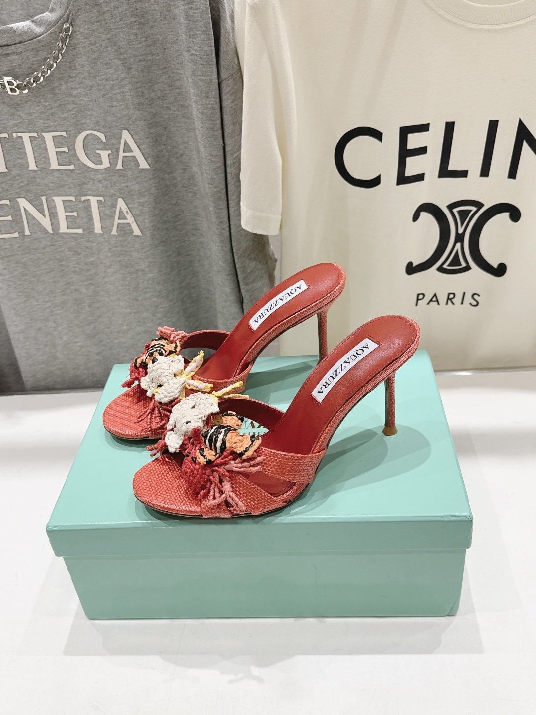 高版本出厂 「ᴀqᴜᴀᴢᴢᴜʀᴀ」AQUAZZURA/菠萝F072 2026ss夏季新款编织高跟拖鞋 ________ 高版本出厂 「ᴀqᴜᴀᴢᴢᴜʀᴀ」AQUAZZURA/菠萝F072 2026ss夏季新款编织高跟拖鞋 ________