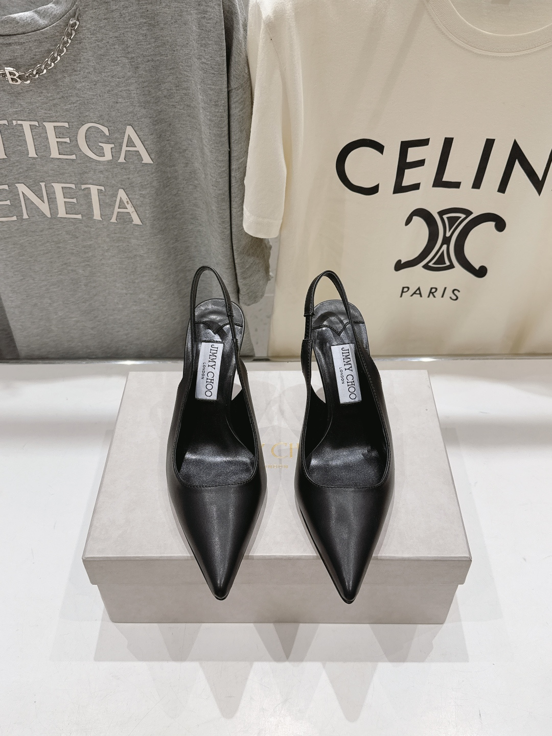 高版本出厂   JIMMY CHOO*｜JC/吉米周2026ss新款简约尖头淑女风高跟鞋凉鞋 原版套楦，完美的线条，简约