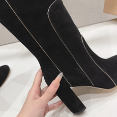 高版本出厂 Gianvito Rossi/吉安维托·罗西 F025 2026ss秋冬新款性感高跟圆头过膝长靴折叠靴 高版本出厂 Gianvito Rossi/吉安维托·罗西 F025 2026ss秋冬新款性感高跟圆头过膝长靴折叠靴