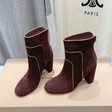 高版本出厂 Gianvito Rossi/吉安维托·罗西 F025 2026ss秋冬新款性感高跟短靴堆堆靴 Gian 高版本出厂 Gianvito Rossi/吉安维托·罗西 F025 2026ss秋冬新款性感高跟短靴堆堆靴 Gian