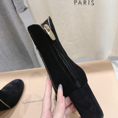 高版本出厂 Gianvito Rossi/吉安维托·罗西 F025 2026ss秋冬新款性感高跟短靴堆堆靴 Gian 高版本出厂 Gianvito Rossi/吉安维托·罗西 F025 2026ss秋冬新款性感高跟短靴堆堆靴 Gian