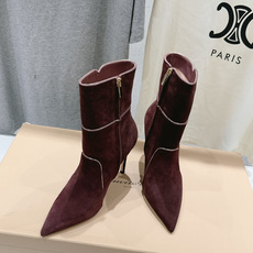 高版本出厂 Gianvito Rossi/吉安维托·罗西 F025 2026ss秋冬新款性感尖头高跟短靴 Gianv 高版本出厂 Gianvito Rossi/吉安维托·罗西 F025 2026ss秋冬新款性感尖头高跟短靴 Gianv