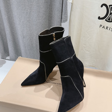 高版本出厂 Gianvito Rossi/吉安维托·罗西 F025 2026ss秋冬新款性感尖头高跟短靴 Gianv 高版本出厂 Gianvito Rossi/吉安维托·罗西 F025 2026ss秋冬新款性感尖头高跟短靴 Gianv