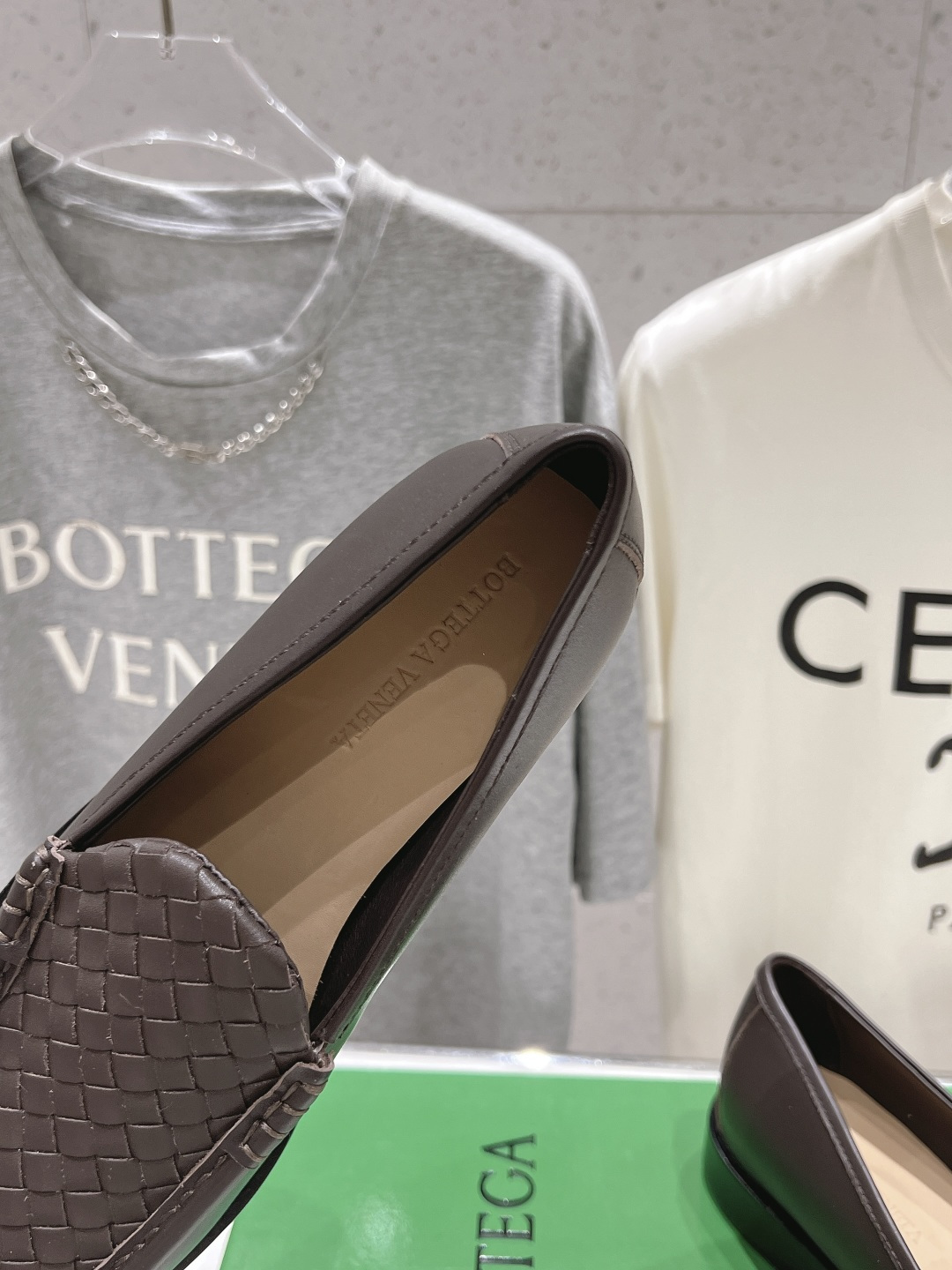 高版本出厂     Bottega Veneta/BV F065 2026ss新款真皮手工编织  Astaire乐福鞋 