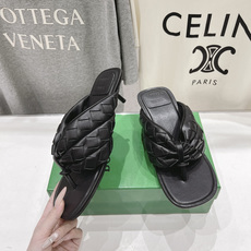 高版本出厂 Bottega Veneta/BV F065 2026ss夏季新款Parco Mule女士编织高跟夹脚拖鞋 高版本出厂 Bottega Veneta/BV F065 2026ss夏季新款Parco Mule女士编织高跟夹脚拖鞋
