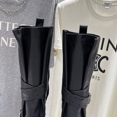 高版本出厂 男码+30 BALENCIAG*巴黎世家F046 2026ss秋冬新款情侣款搭扣长靴机车靴马丁靴 采用 高版本出厂 男码+30 BALENCIAG*巴黎世家F046 2026ss秋冬新款情侣款搭扣长靴机车靴马丁靴 采用