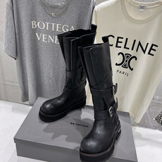 高版本出厂 男码+30 BALENCIAG*巴黎世家F046 2026ss秋冬新款情侣款搭扣长靴机车靴马丁靴 采用 高版本出厂 男码+30 BALENCIAG*巴黎世家F046 2026ss秋冬新款情侣款搭扣长靴机车靴马丁靴 采用