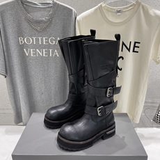 高版本出厂 男码+30 BALENCIAG*巴黎世家F046 2026ss秋冬新款情侣款搭扣长靴机车靴马丁靴 采用 高版本出厂 男码+30 BALENCIAG*巴黎世家F046 2026ss秋冬新款情侣款搭扣长靴机车靴马丁靴 采用