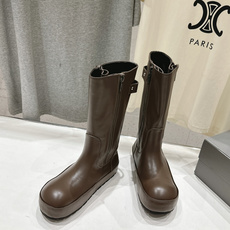 高版本出厂 BALENCIAG*巴黎世家F046 2026ss秋冬新款中筒靴机车靴马丁靴 采用原版同步柔头层小牛皮 高版本出厂 BALENCIAG*巴黎世家F046 2026ss秋冬新款中筒靴机车靴马丁靴 采用原版同步柔头层小牛皮
