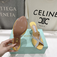 高版本出厂 「ᴀqᴜᴀᴢᴢᴜʀᴀ」AQUAZZURA/菠萝F072 2026ss夏季新款编织高跟拖鞋 ________ 高版本出厂 「ᴀqᴜᴀᴢᴢᴜʀᴀ」AQUAZZURA/菠萝F072 2026ss夏季新款编织高跟拖鞋 ________
