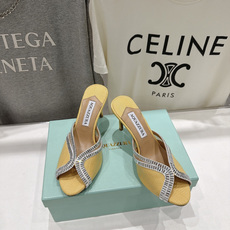 高版本出厂 「ᴀqᴜᴀᴢᴢᴜʀᴀ」AQUAZZURA/菠萝F072 2026ss夏季新款编织高跟拖鞋 ________ 高版本出厂 「ᴀqᴜᴀᴢᴢᴜʀᴀ」AQUAZZURA/菠萝F072 2026ss夏季新款编织高跟拖鞋 ________
