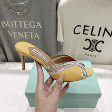 高版本出厂 「ᴀqᴜᴀᴢᴢᴜʀᴀ」AQUAZZURA/菠萝F072 2026ss夏季新款编织高跟拖鞋 ________ 高版本出厂 「ᴀqᴜᴀᴢᴢᴜʀᴀ」AQUAZZURA/菠萝F072 2026ss夏季新款编织高跟拖鞋 ________
