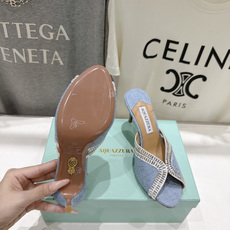 高版本出厂 「ᴀqᴜᴀᴢᴢᴜʀᴀ」AQUAZZURA/菠萝F072 2026ss夏季新款编织高跟拖鞋 ________ 高版本出厂 「ᴀqᴜᴀᴢᴢᴜʀᴀ」AQUAZZURA/菠萝F072 2026ss夏季新款编织高跟拖鞋 ________