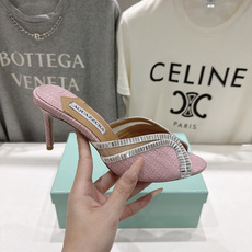 高版本出厂 「ᴀqᴜᴀᴢᴢᴜʀᴀ」AQUAZZURA/菠萝F072 2026ss夏季新款编织高跟拖鞋 ________ 高版本出厂 「ᴀqᴜᴀᴢᴢᴜʀᴀ」AQUAZZURA/菠萝F072 2026ss夏季新款编织高跟拖鞋 ________