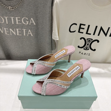 高版本出厂 「ᴀqᴜᴀᴢᴢᴜʀᴀ」AQUAZZURA/菠萝F072 2026ss夏季新款编织高跟拖鞋 ________ 高版本出厂 「ᴀqᴜᴀᴢᴢᴜʀᴀ」AQUAZZURA/菠萝F072 2026ss夏季新款编织高跟拖鞋 ________
