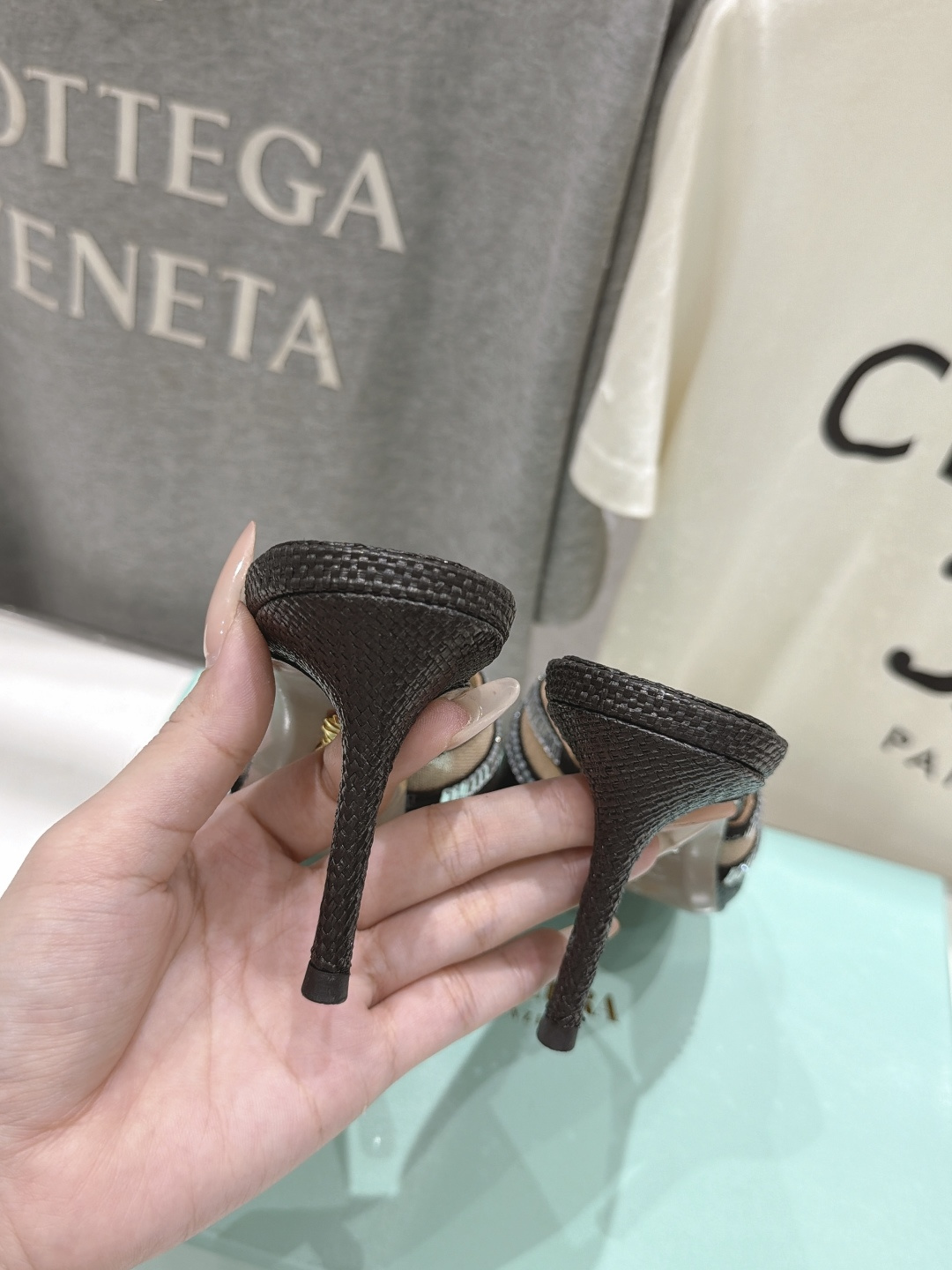 高版本出厂 「ᴀqᴜᴀᴢᴢᴜʀᴀ」AQUAZZURA/菠萝F072 2026ss夏季新款编织高跟拖鞋 ________ 高版本出厂 「ᴀqᴜᴀᴢᴢᴜʀᴀ」AQUAZZURA/菠萝F072 2026ss夏季新款编织高跟拖鞋 ________