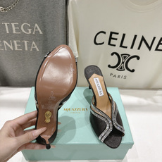 高版本出厂 「ᴀqᴜᴀᴢᴢᴜʀᴀ」AQUAZZURA/菠萝F072 2026ss夏季新款编织高跟拖鞋 ________ 高版本出厂 「ᴀqᴜᴀᴢᴢᴜʀᴀ」AQUAZZURA/菠萝F072 2026ss夏季新款编织高跟拖鞋 ________