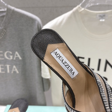 高版本出厂 「ᴀqᴜᴀᴢᴢᴜʀᴀ」AQUAZZURA/菠萝F072 2026ss夏季新款编织高跟拖鞋 ________ 高版本出厂 「ᴀqᴜᴀᴢᴢᴜʀᴀ」AQUAZZURA/菠萝F072 2026ss夏季新款编织高跟拖鞋 ________