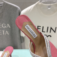 高版本出厂 「ᴀqᴜᴀᴢᴢᴜʀᴀ」AQUAZZURA/菠萝F072 2026ss夏季新款编织高跟拖鞋 ________ 高版本出厂 「ᴀqᴜᴀᴢᴢᴜʀᴀ」AQUAZZURA/菠萝F072 2026ss夏季新款编织高跟拖鞋 ________