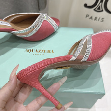 高版本出厂 「ᴀqᴜᴀᴢᴢᴜʀᴀ」AQUAZZURA/菠萝F072 2026ss夏季新款编织高跟拖鞋 ________ 高版本出厂 「ᴀqᴜᴀᴢᴢᴜʀᴀ」AQUAZZURA/菠萝F072 2026ss夏季新款编织高跟拖鞋 ________