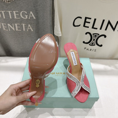 高版本出厂 「ᴀqᴜᴀᴢᴢᴜʀᴀ」AQUAZZURA/菠萝F072 2026ss夏季新款编织高跟拖鞋 ________ 高版本出厂 「ᴀqᴜᴀᴢᴢᴜʀᴀ」AQUAZZURA/菠萝F072 2026ss夏季新款编织高跟拖鞋 ________