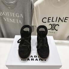 高版本出厂 Isabel Marant/伊莎贝尔2026ss春夏新款内增高拼色高帮休闲鞋小短靴 超级有高级感上脚超好 高版本出厂 Isabel Marant/伊莎贝尔2026ss春夏新款内增高拼色高帮休闲鞋小短靴 超级有高级感上脚超好