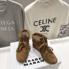高版本出厂 Isabel Marant/伊莎贝尔2026ss春夏新款内增高拼色高帮休闲鞋小短靴 超级有高级感上脚超好 高版本出厂 Isabel Marant/伊莎贝尔2026ss春夏新款内增高拼色高帮休闲鞋小短靴 超级有高级感上脚超好