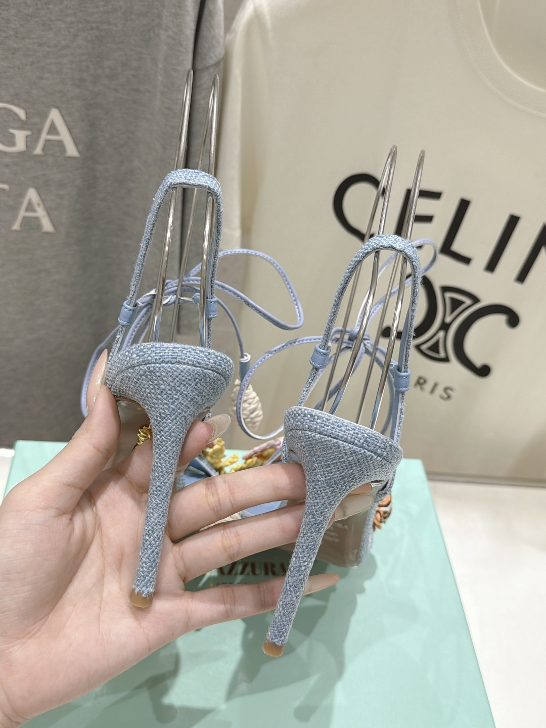 高版本出厂 「ᴀqᴜᴀᴢᴢᴜʀᴀ」AQUAZZURA/菠萝F072 2026ss新款海洋风编织配饰高跟鞋凉鞋 ____ 高版本出厂 「ᴀqᴜᴀᴢᴢᴜʀᴀ」AQUAZZURA/菠萝F072 2026ss新款海洋风编织配饰高跟鞋凉鞋 ____