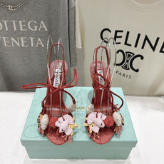 高版本出厂 「ᴀqᴜᴀᴢᴢᴜʀᴀ」AQUAZZURA/菠萝F072 2026ss新款海洋风编织配饰高跟鞋凉鞋 ____ 高版本出厂 「ᴀqᴜᴀᴢᴢᴜʀᴀ」AQUAZZURA/菠萝F072 2026ss新款海洋风编织配饰高跟鞋凉鞋 ____