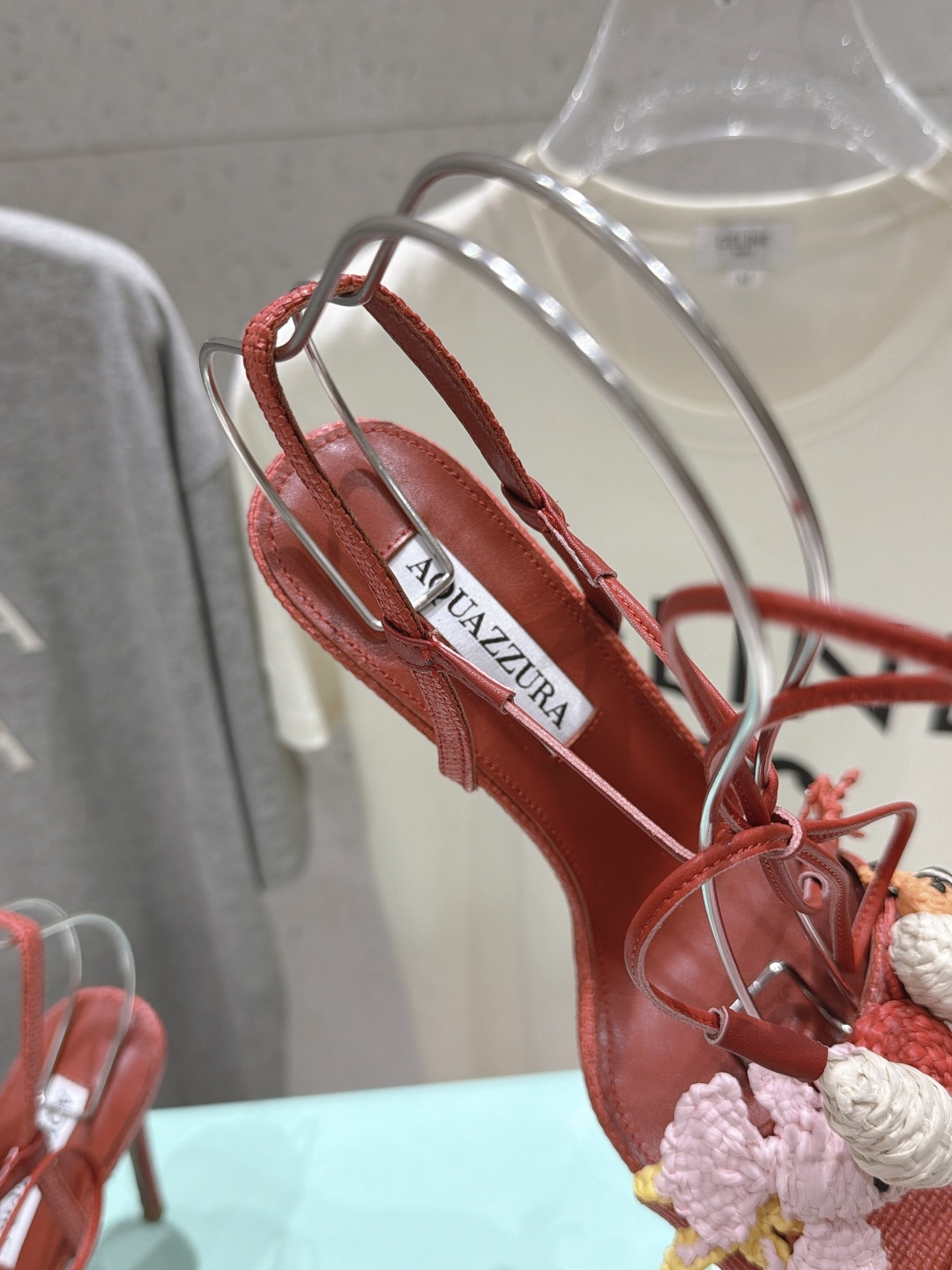 高版本出厂 「ᴀqᴜᴀᴢᴢᴜʀᴀ」AQUAZZURA/菠萝F072 2026ss新款海洋风编织配饰高跟鞋凉鞋 ____ 高版本出厂 「ᴀqᴜᴀᴢᴢᴜʀᴀ」AQUAZZURA/菠萝F072 2026ss新款海洋风编织配饰高跟鞋凉鞋 ____